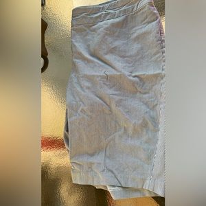Chicos sz 3 seersucker shorts